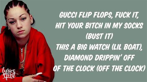 gucci flip flops make it kick rocks|Bhad Bhabie – Gucci Flip Flops Lyrics .